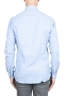 SBU 01307 Camisa de franela azul de algodón suave 04
