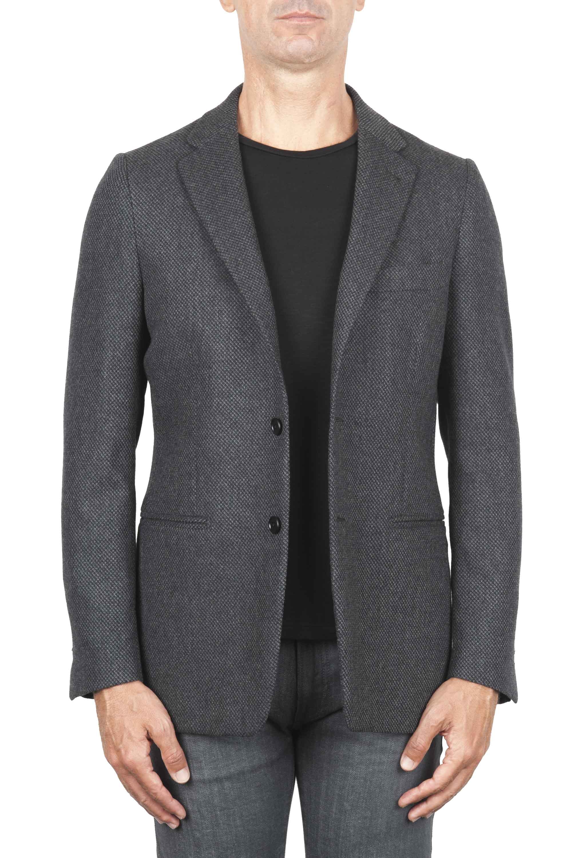 SBU 01327 Veste de sport en mélange de cachemire non construite ni doublée 01
