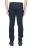 SBU 01456 Jeans elasticizzato in velluto millerighe a coste sovratinto prelavato blu 04