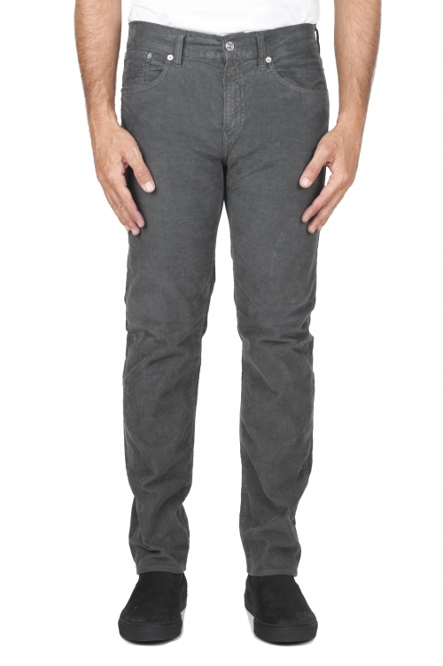 Grey corduroy jeans