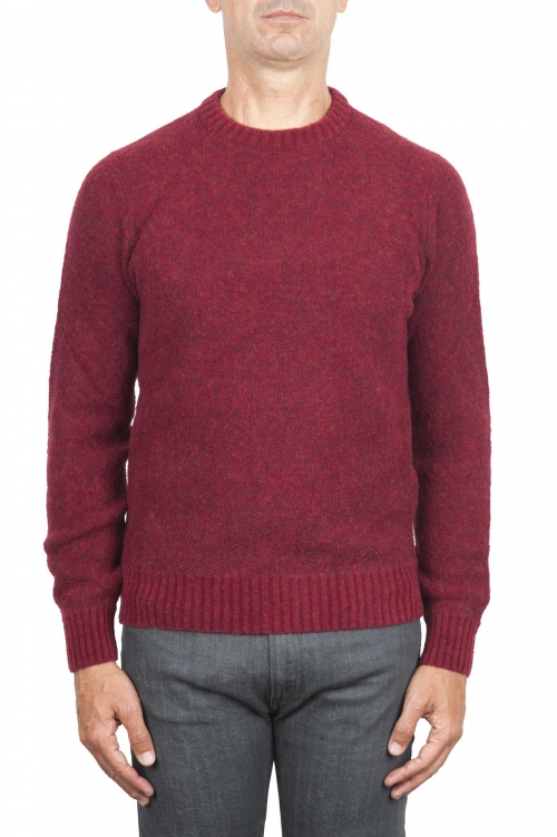 Suéter boucle rojo