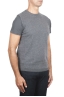 SBU 01485 Grey round neck merino wool and cashmere sweater vest 02