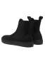 SBU 01506 Classic elastic sided boots in black nubuck calfskin leather 03