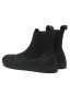 SBU 01507 Classic elastic sided boots in grey nubuck calfskin leather 03