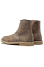 SBU 01510 Classic high top desert boots in beige oiled calfskin leather 03