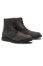 SBU 01512 Classic high top desert boots in brown waxed calfskin leather 02