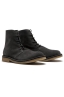 SBU 01514 Classic high top desert boots in grey suede calfskin leather 02