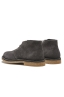 SBU 01517 Classic mid top desert boots in grey suede calfskin leather 03