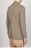 SBU - Strategic Business Unit - Single Breasted Unlined 2 Button Jacket In Pale Brown Cotton Blend