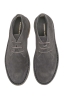 SBU 01517 Classic mid top desert boots in grey suede calfskin leather 04