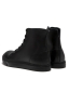 SBU 01518 High top military boots in black calfskin leather 03