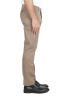 SBU 01534 Pantalones chinos clásicos en algodón elástico beige 03