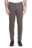 SBU 01539 Classic chino pants in brown stretch cotton 01
