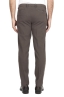 SBU 01539 Pantalones chinos clásicos en algodón elástico marrón 04