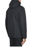 SBU 01554 Technical waterproof padded short parka jacket black 03
