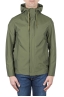 SBU 01558 Technical waterproof hooded windbreaker jacket green 01