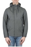 SBU 01559 Technical waterproof hooded windbreaker jacket grey 01