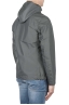 SBU 01559 Technical waterproof hooded windbreaker jacket grey 03