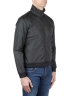 SBU 01565 Windbreaker bomber jacket in black ultra-lightweight nylon 02