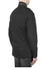 SBU 01568 Stone washed black cotton military field jacket 03