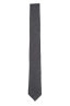 SBU 01570 Corbata clásica de punta fina en lana y seda gris 01