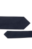 SBU 01572 Corbata clásica de punta fina en seda negra 04