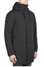 SBU 01583 Thermic waterproof long parka and detachable down jacket black 02