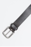SBU - Strategic Business Unit - Classic Adjustable Buckle Closure Brown Leather 1.4 Inches Belt