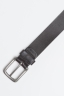 SBU - Strategic Business Unit - Cintura Classic In Pelle Di Vitello Marrone Con Fibbia Di Metallo 3.5 Cm