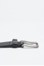 SBU - Strategic Business Unit - Classic Adjustable Buckle Closure Black Leather 1.4 Inches Belt