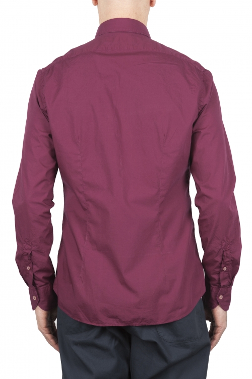 SBU 01607 Camicia in cotone super leggero rossa 01