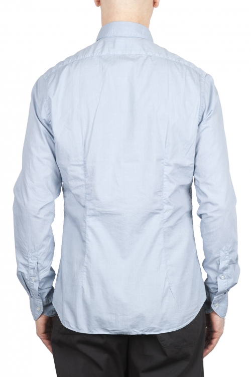 SBU 01608 Pearl grey super light cotton shirt 01