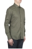 SBU 01610 Camicia in cotone super leggero verde 04