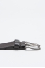 SBU - Strategic Business Unit - Cintura Classic In Pelle Di Vitello Marrone Con Fibbia Di Metallo 3 Cm