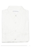SBU 01612 White chambray cotton western shirt 06