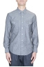 SBU 01613 Grey chambray cotton western shirt 01