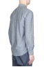 SBU 01613 Grey chambray cotton western shirt 04