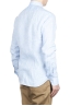 SBU 01620 Classic light blue linen shirt 05
