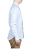 SBU 01620 Classic light blue linen shirt 04