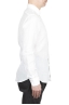 SBU 01622 Camisa clásica de lino blanca 03