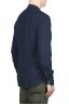 SBU 01631 Classic mandarin collar indigo cotton shirt 04
