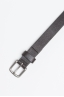 SBU - Strategic Business Unit - Classic Adjustable Buckle Closure Brown Leather 1 Inch Belt
