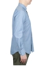 SBU 01634 Pale indigo chambray cotton shirt 03
