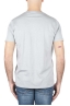 SBU 01639 T-shirt à col rond en coton flammé gris perle 05