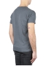 SBU 01641 T-shirt à col rond en coton flammé gris foncé 04