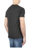 SBU 01644 Flamed cotton scoop neck t-shirt black 04