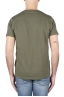 SBU 01645 Camiseta de algodón con cuello redondo en color verde 05