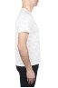 SBU 01650 T-shirt girocollo in cotone a righe bianca e blu 03