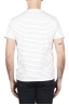 SBU 01650 T-shirt à col rond en coton rayé blanc et bleu 05
