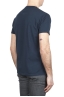 SBU 01656 T-shirt girocollo in cotone con taschino blu navy 04